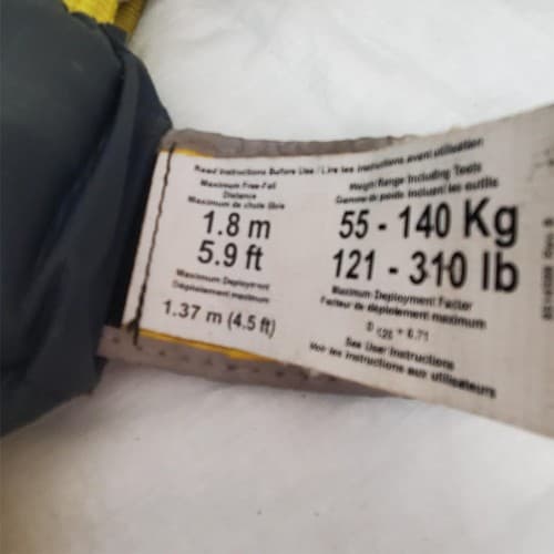 DBI-SALA Ez-Stop Compact Shock Absorber LOT-680 - Thumbnail 7