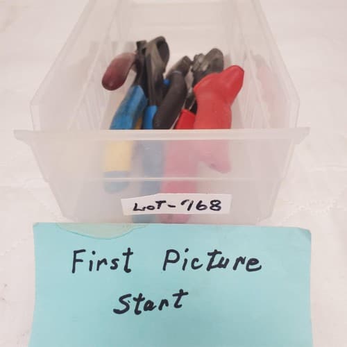 Lot of 4 Assorted Cutting Pliers Set LOT-768 - Thumbnail 2