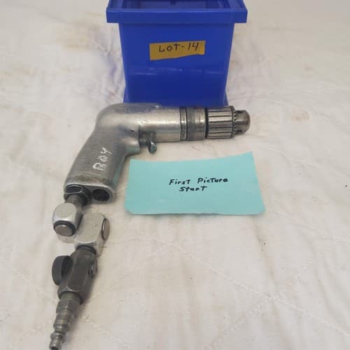 Cleco Dresser Pistol Grip Pneumatic Air Drill Tool Lot-14 - Image 1