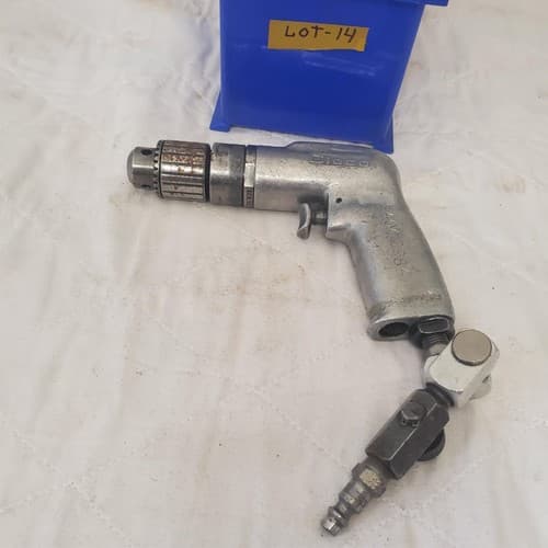 Cleco Dresser Pistol Grip Pneumatic Air Drill Tool Lot-14 - Thumbnail 4