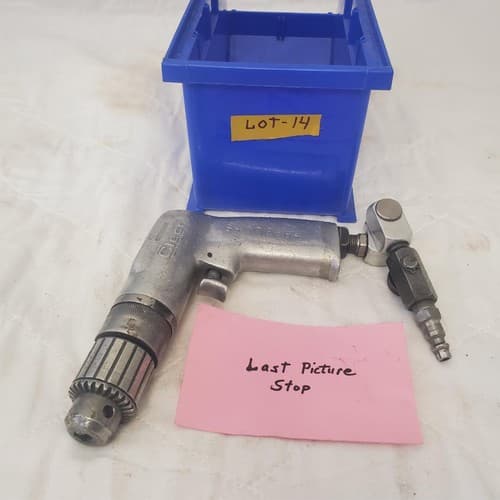 Cleco Dresser Pistol Grip Pneumatic Air Drill Tool Lot-14 - Thumbnail 6