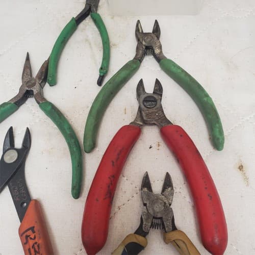 Lot of 6 Assorted Maxi-Shear Flush Wire Cutters LOT-776 - Thumbnail 5