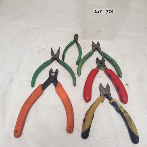 Lot of 6 Assorted Maxi-Shear Flush Wire Cutters LOT-776 - Thumbnail 7