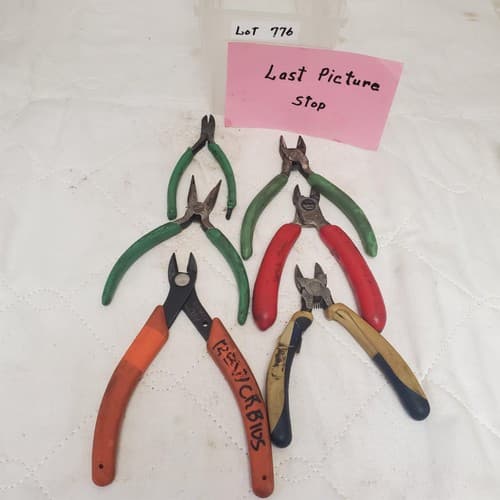 Lot of 6 Assorted Maxi-Shear Flush Wire Cutters LOT-776 - Thumbnail 8