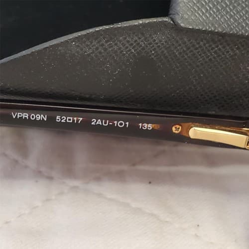 Prada VPR 09N 2AU-101 Brown Eyeglasses Frames with Case - Thumbnail 6