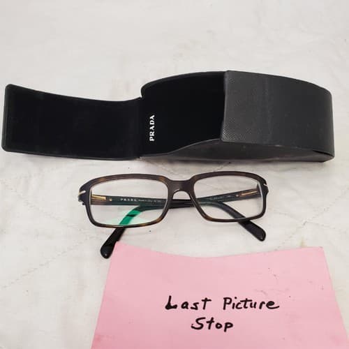 Prada VPR 09N 2AU-101 Brown Eyeglasses Frames with Case - Thumbnail 9