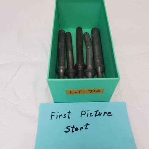 Lot of 5 Air Rivet Hammer Bits Accessories LOT-702 - Thumbnail 2