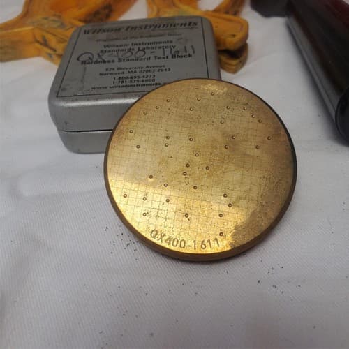 Lot of Knife Sharpener Wilson Instruments Test Block Sonic Blast - Thumbnail 9