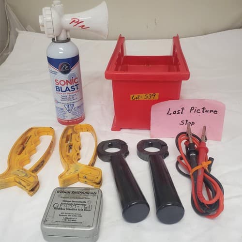 Lot of Knife Sharpener Wilson Instruments Test Block Sonic Blast - Thumbnail 11