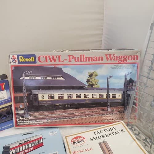 Lot of 5 HO Scale Model Kits Atlas, Revell, Model Power, Walthers Bridge Set - Thumbnail 8