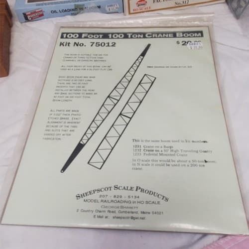 Lot of 5 HO Scale Model Kits Atlas, Revell, Model Power, Walthers Bridge Set - Thumbnail 23