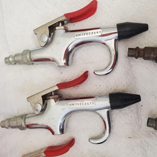 Lot of 9 Cuardair High Pressure Air Blow Gun Nozzle hand tool head tip LOT-1053 - Thumbnail 8