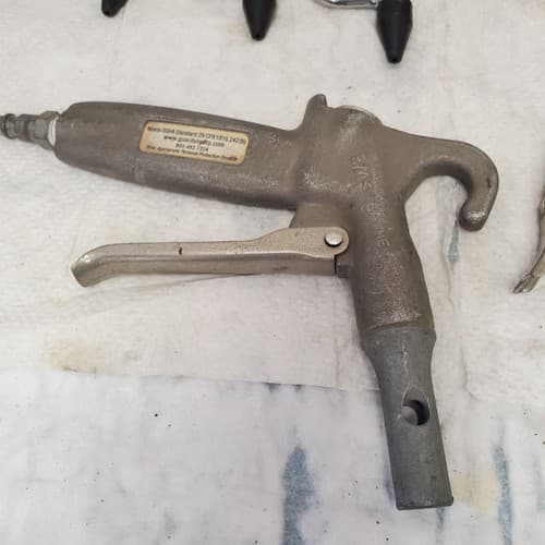 Lot of 9 Cuardair High Pressure Air Blow Gun Nozzle hand tool head tip LOT-1053 - Thumbnail 7