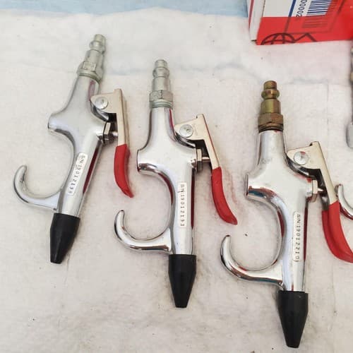 Lot of 9 Cuardair High Pressure Air Blow Gun Nozzle hand tool head tip LOT-1053 - Thumbnail 10