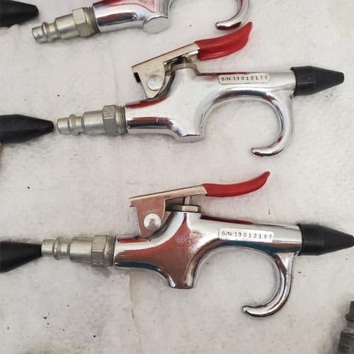 Lot of 9 Cuardair High Pressure Air Blow Gun Nozzle hand tool head tip LOT-1053 - Thumbnail 12