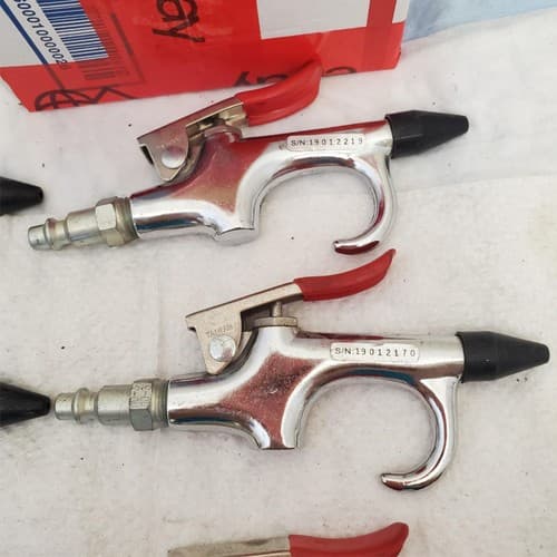 Lot of 9 Cuardair High Pressure Air Blow Gun Nozzle hand tool head tip LOT-1053 - Thumbnail 11