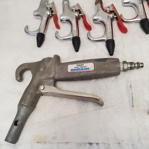 Lot of 9 Cuardair High Pressure Air Blow Gun Nozzle hand tool head tip LOT-1053 - Thumbnail 5