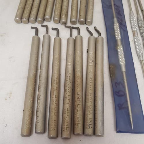 Lot of 22 Eclipse Scribe Pick Set & Umpco Inc Model 500 Machinist Tools LOT-794 - Thumbnail 7