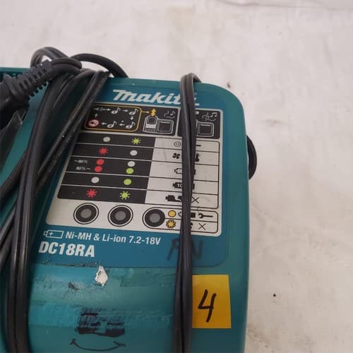 Makita DC18RA T Lithium Ion Rapid Fast Charger 240W 50-60Hz #4 - Thumbnail 2