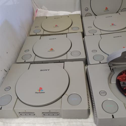 Lot of 10 Sony Play Station 1 Consoles For Parts #1 - Thumbnail 6