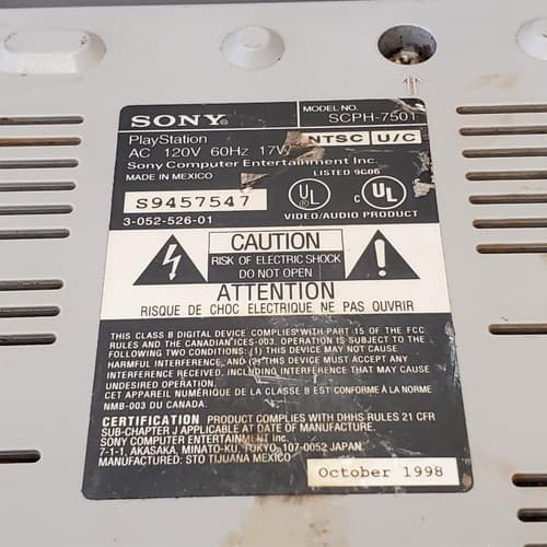 Lot of 10 Sony Play Station 1 Consoles For Parts #1 - Thumbnail 13