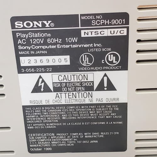 Lot of 10 Sony Play Station 1 Consoles For Parts #1 - Thumbnail 12