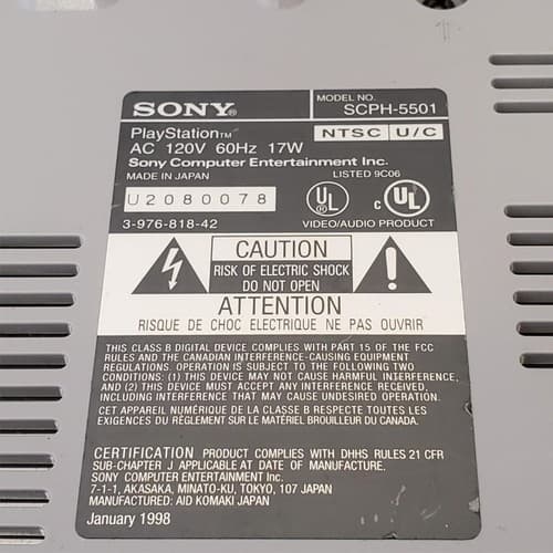 Lot of 10 Sony Play Station 1 Consoles For Parts #1 - Thumbnail 14