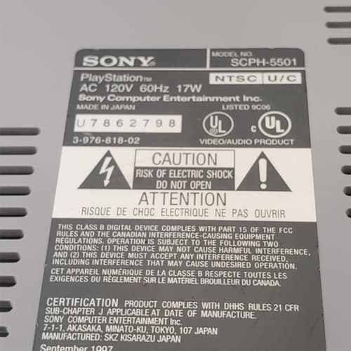 Lot of 10 Sony Play Station 1 Consoles For Parts #1 - Thumbnail 15