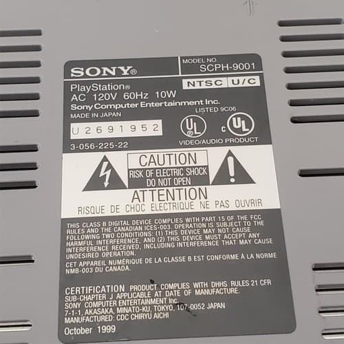 Lot of 10 Sony Play Station 1 Consoles For Parts #1 - Thumbnail 17