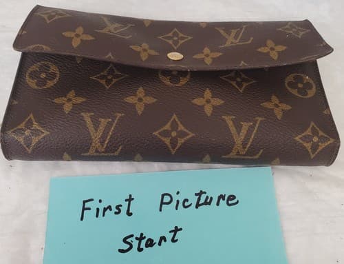 Louis Vuitton Folding Brown Monogram Wallet