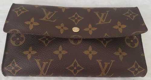 Louis Vuitton Folding Brown Monogram Wallet - Thumbnail 2
