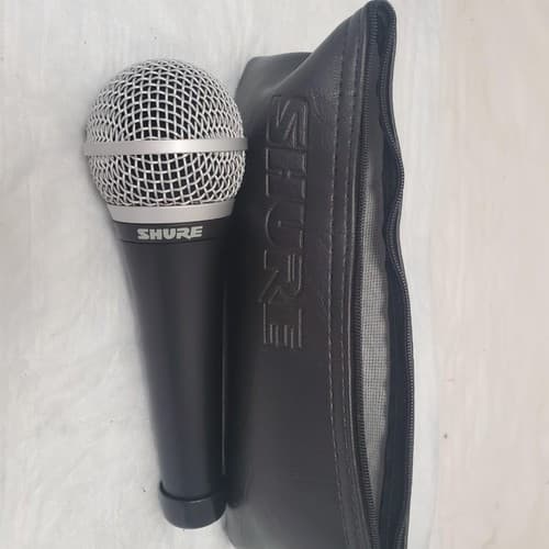 Shure PGA48 Dynamic Microphone With Leather Bag - Thumbnail 5