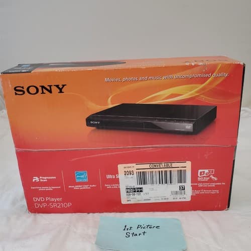 Sony DVP-SR210P Progressive Scan DVD Player