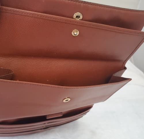 Louis Vuitton Folding Brown Monogram Wallet - Thumbnail 5