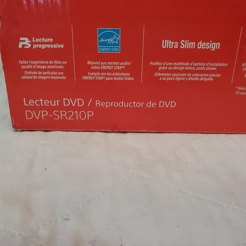 Sony DVP-SR210P Progressive Scan DVD Player - Thumbnail 7