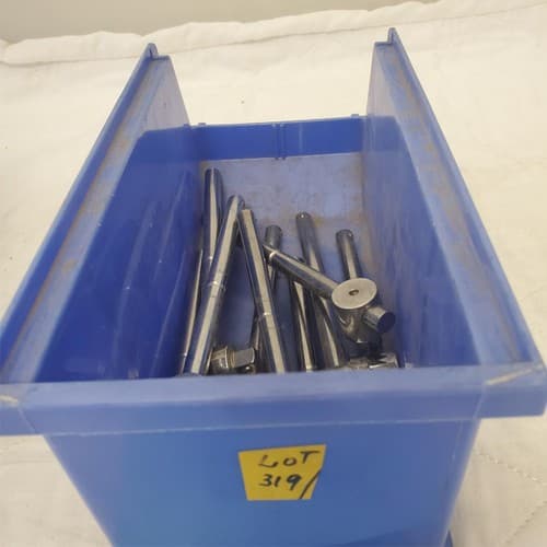 Lot of 9 Assorted 3/8 Inch Drive Sliding T-Bar LOT-319 - Thumbnail 3