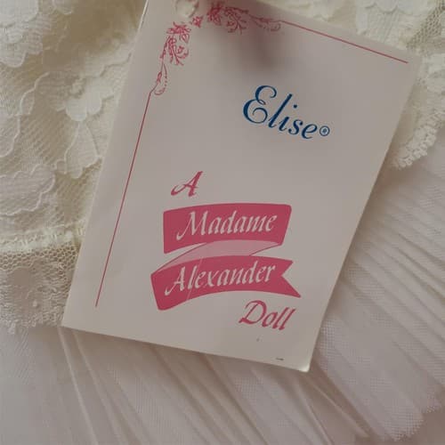 Madame Alexander #1685 Elise Bride Doll with Box & Stand - Thumbnail 5