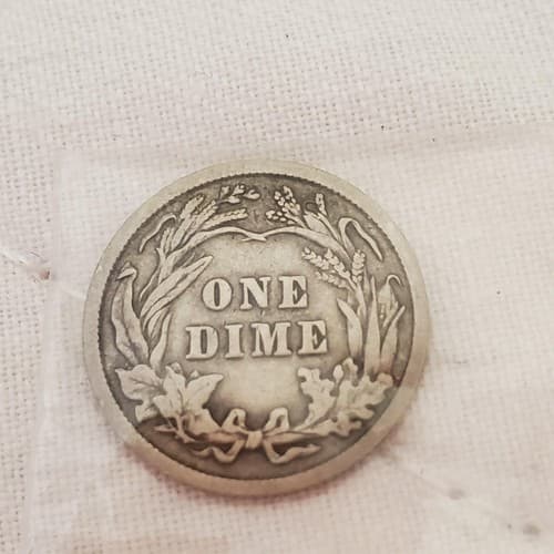 1908-P Barber Dime Great Deals From The Executive Coin Company - Thumbnail 3