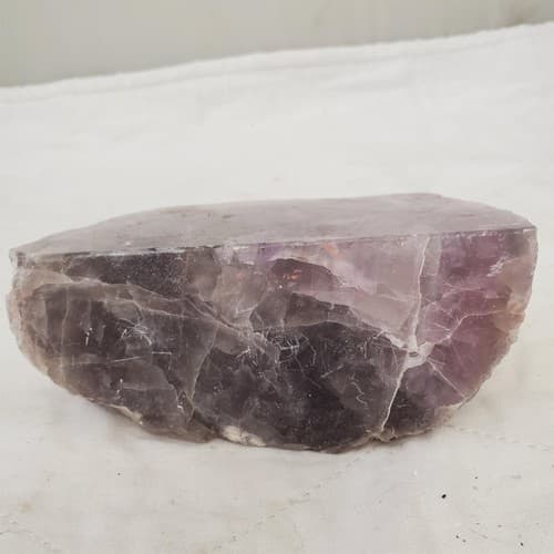 Natural Lepidolite Crystal Sliced Coarse Purple Mica Rock - Thumbnail 3