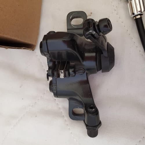 Tektro MTB 160mm Rotors Hydraulic Disc Brakes Kit w/ Cable & Housing - Thumbnail 8