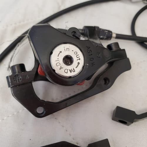 Tektro MTB 160mm Rotors Hydraulic Disc Brakes Kit w/ Cable & Housing - Thumbnail 11