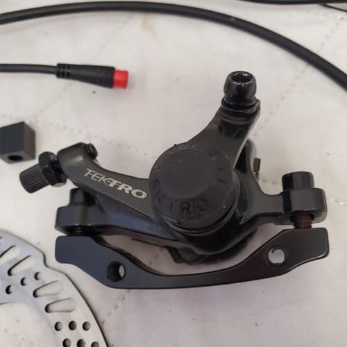 Tektro MTB 160mm Rotors Hydraulic Disc Brakes Kit w/ Cable & Housing - Thumbnail 14