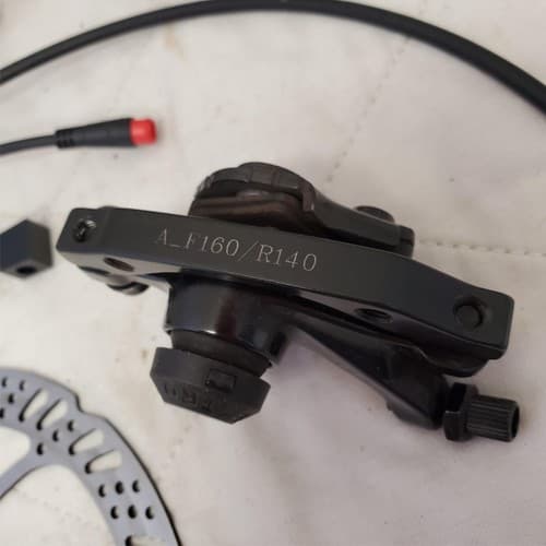 Tektro MTB 160mm Rotors Hydraulic Disc Brakes Kit w/ Cable & Housing - Thumbnail 16