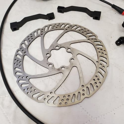 Tektro MTB 160mm Rotors Hydraulic Disc Brakes Kit w/ Cable & Housing - Thumbnail 18