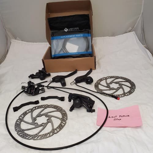 Tektro MTB 160mm Rotors Hydraulic Disc Brakes Kit w/ Cable & Housing - Thumbnail 19
