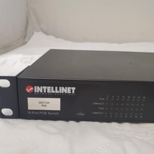 Intellinet Network Solutions 524155 16 Port POE Switch - Thumbnail 2