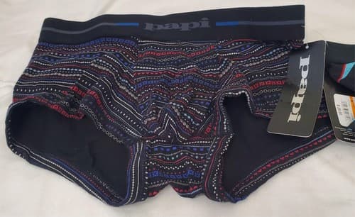 Pack of 2 Papi Men's Brazilian Printed Trunks Size S 28-30 - Thumbnail 4