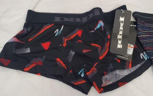 Pack of 2 Papi Men's Brazilian Printed Trunks Size S 28-30 - Thumbnail 2