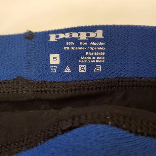 Pack of 2 Papi Men's Brazilian Printed Trunks Size S 28-30 - Thumbnail 6