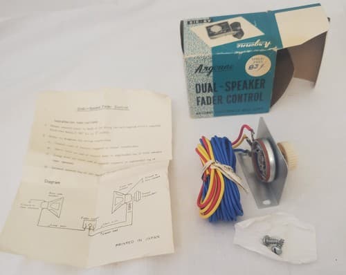 Argonne AR-319 Dual Speaker Fader Control - Thumbnail 4